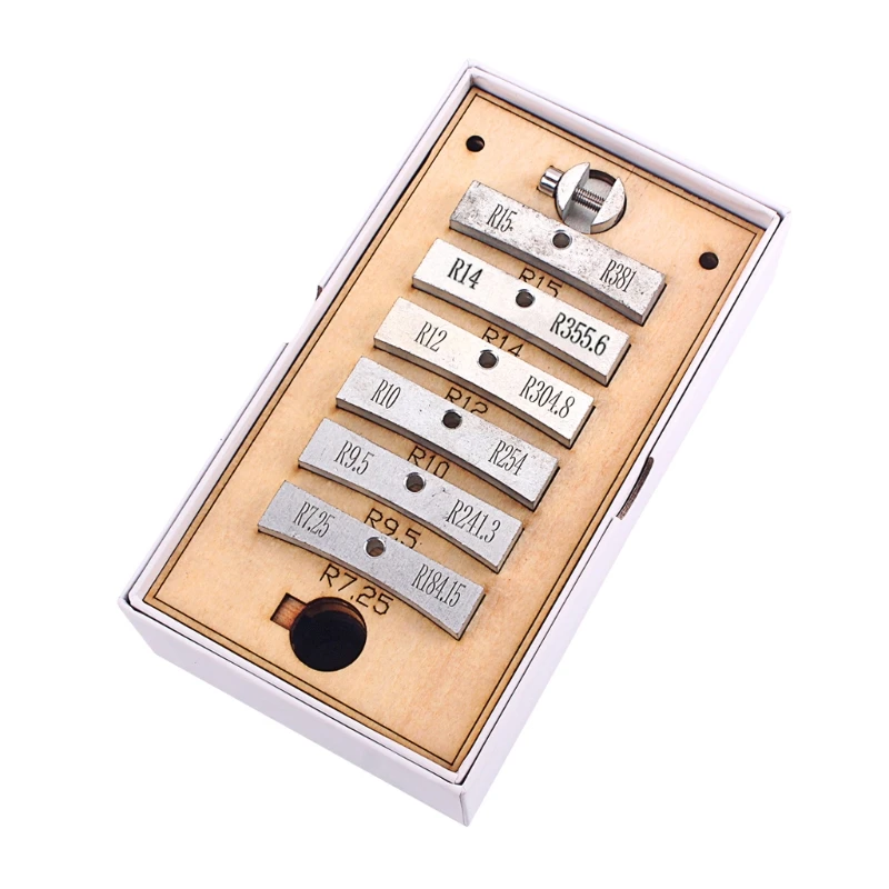 

13pcs Guitar Repair Tool Metal Press Caul Insert for Bass Guitar Replacement Parts
