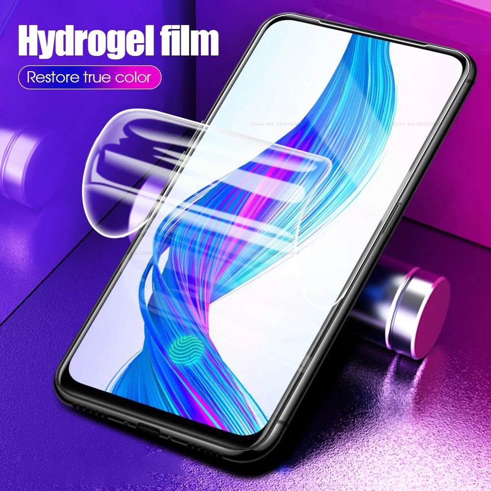 Защитная пленка для OPPO Realme XT X X2 X3 X5 F11 Pro Reno Z K3 R19 Гидрогелевая RenoZ мягкая