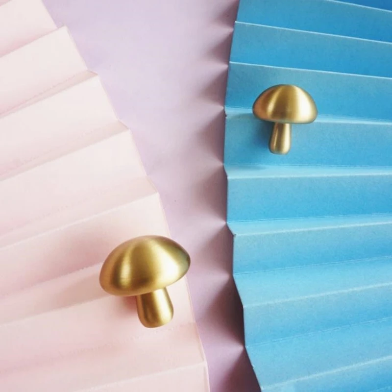 LCH в скандинавском стиле твердая латунная ручка для шкафа выдвижного ящика