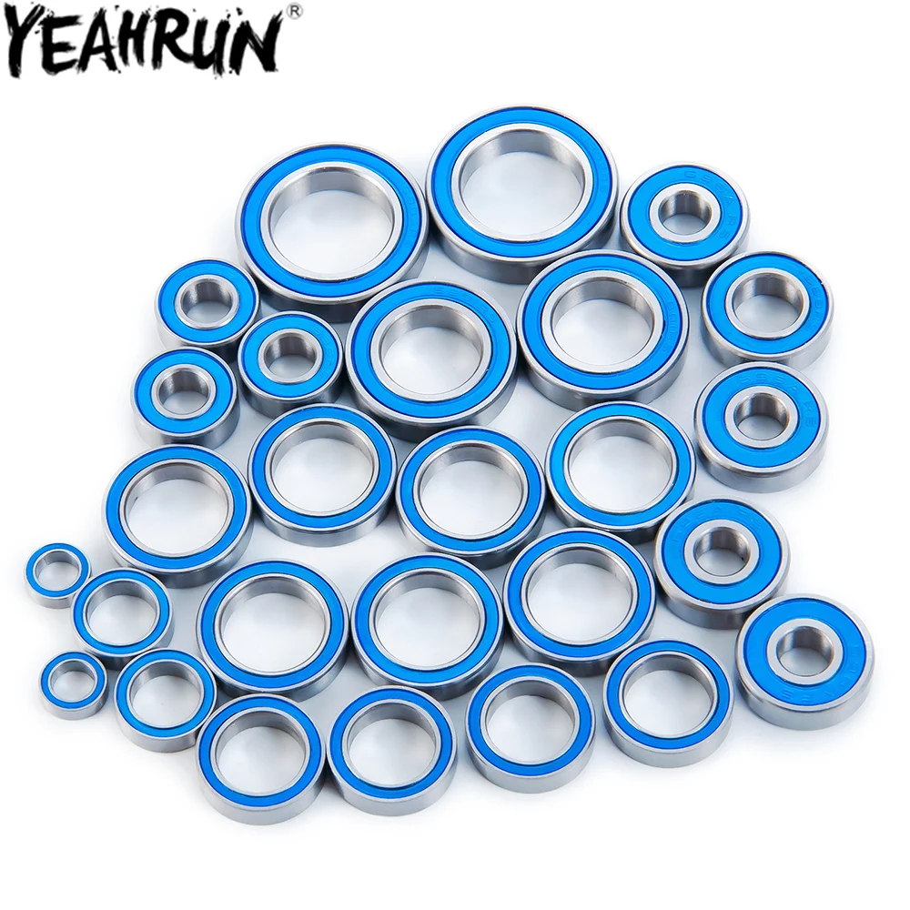 Набор резиновых подшипников YEAHRUN 27 шт. для 1/10 Traxxas Maxx 4S &amp 89076-4 обновленные детали