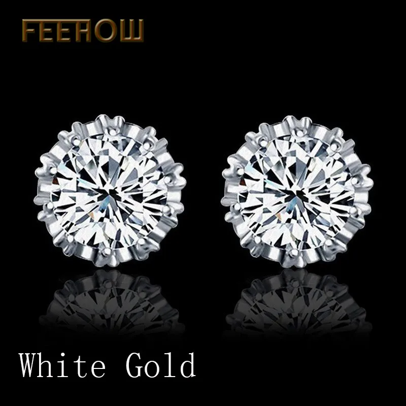 FEEHOW модные ювелирные изделия корона кристалл женские классические блестящие