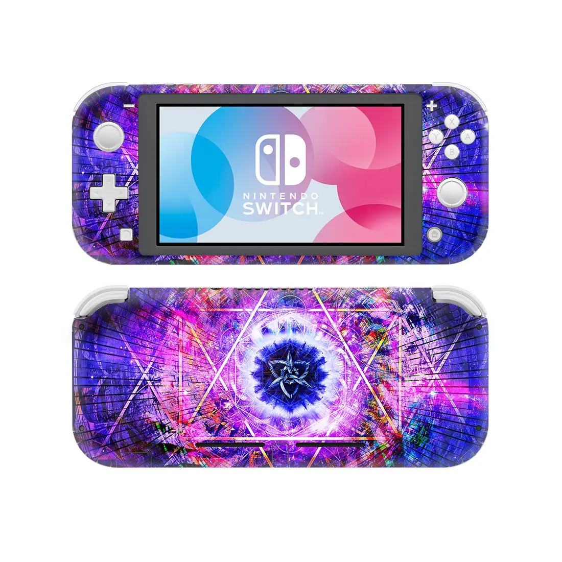 Стильная виниловая наклейка в стиле ретро с рисунком для Nintendo Switch Lite NSL защитная