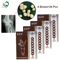 24 pcs4 packs hyperosteogeny magnetic plaster medicine back lumbar waist spurs pain relief patch medical hyperplasia treatment
