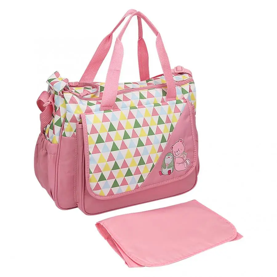 Style B Insular Mummy Diaper Bag Large Nursing Bag Travel Backpack Designer Stroller Baby Bag Baby Care Nappy Backpack bolsa maternidade - Цвет: Style B