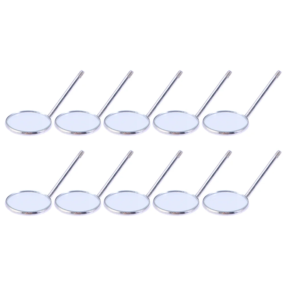 

10 шт., зеркало для проверки рта