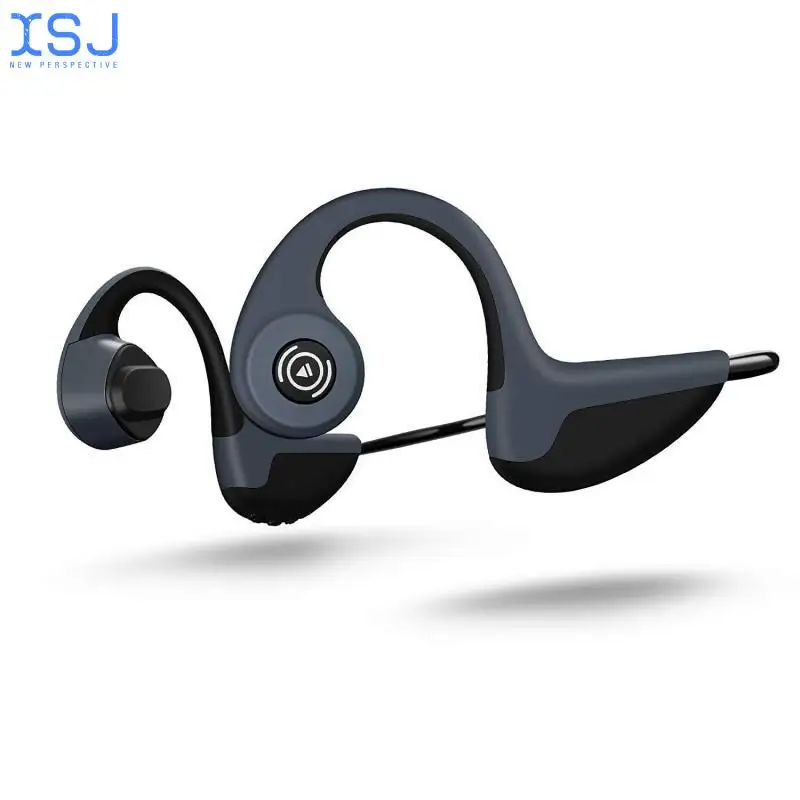 

Bone Conduction Headset Bluetooth Wireless Waterproof Comfortable Wearing Open Ear Hook Light Weight Non Ear Sports Headset