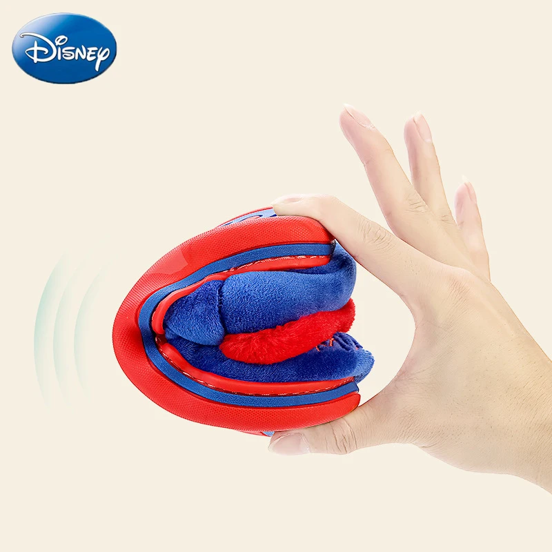 Disney/Детские домашние тапочки для девочек; тапочки с Минни Маус И Микки; Новинка; теплые Нескользящие домашние тапочки для мальчиков и девочек с Микки Маусом; сезон осень-зима