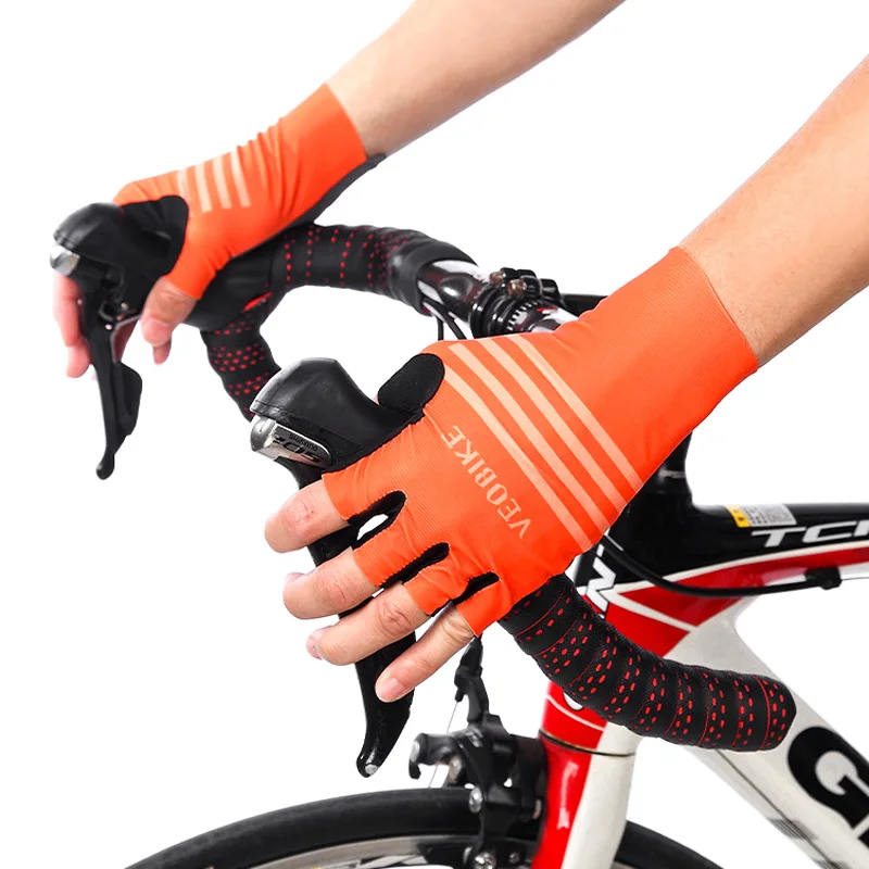 

New Profession Gel Cycling Gloves Men Racing Bicycle Half Finger Gloves Women Road Bike Anti-slip Outdoor Sport Glove