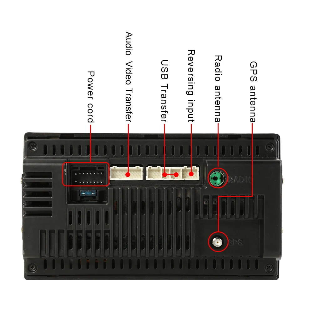 

9210S Radio Receiver 2 DIN Head Unit 7 inch Screen Android 10.1 WiFi GPS FM for Outdoor Personal Car Accessories