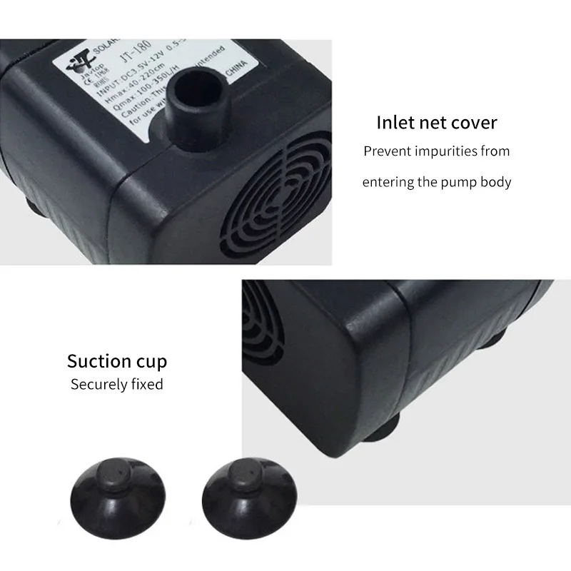 Многофункциональный Бесщеточный Водяной насос микро помпа постоянного тока 12 В