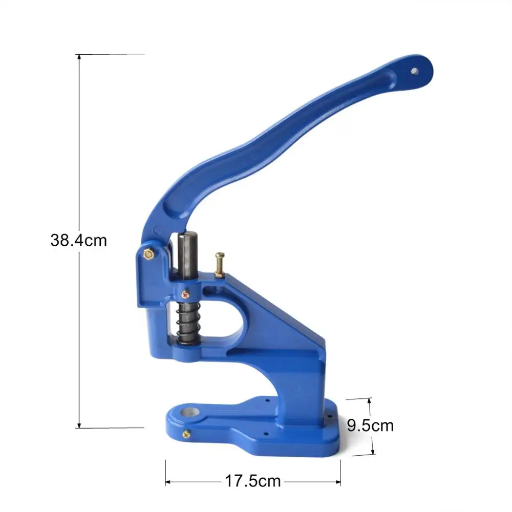 Ручной перфоратор KALASO 1 шт. пресс для люверсов и заклепок с двойной крышкой кнопки