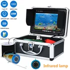 Комплект видеокамеры для подводной рыбалки, 7-дюймовый 1000 ТВЛ, 12 светодиодных инфракрасных ламп, освещение, рыбопоисковый прибор для озерной и подводной рыбалки, камера для рыбы