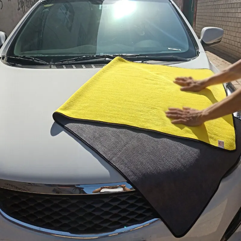 

Superfine Fiber Car Wash Cleaning Towel Car Paint Care Polishing Cloths Thick Soft Plush Microfiber Washing Drying Towels