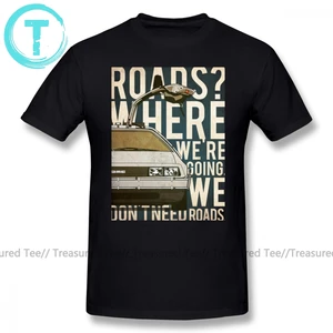 Футболка Назад в будущее футболка Назад в будущее забавная футболка с короткими рукавами Мужская модная хлопковая Футболка с рисунком XXX