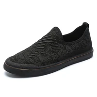 original loafers men casual shoes set foot cloth shoes black flat bottom anti slip youth tide mens casual shoes
