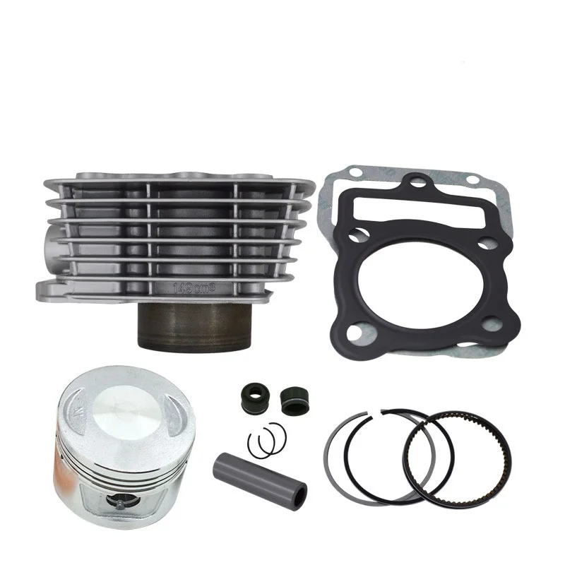 Комплект цилиндров с поршневыми кольцами CG125 модифицированных для CG150 набор