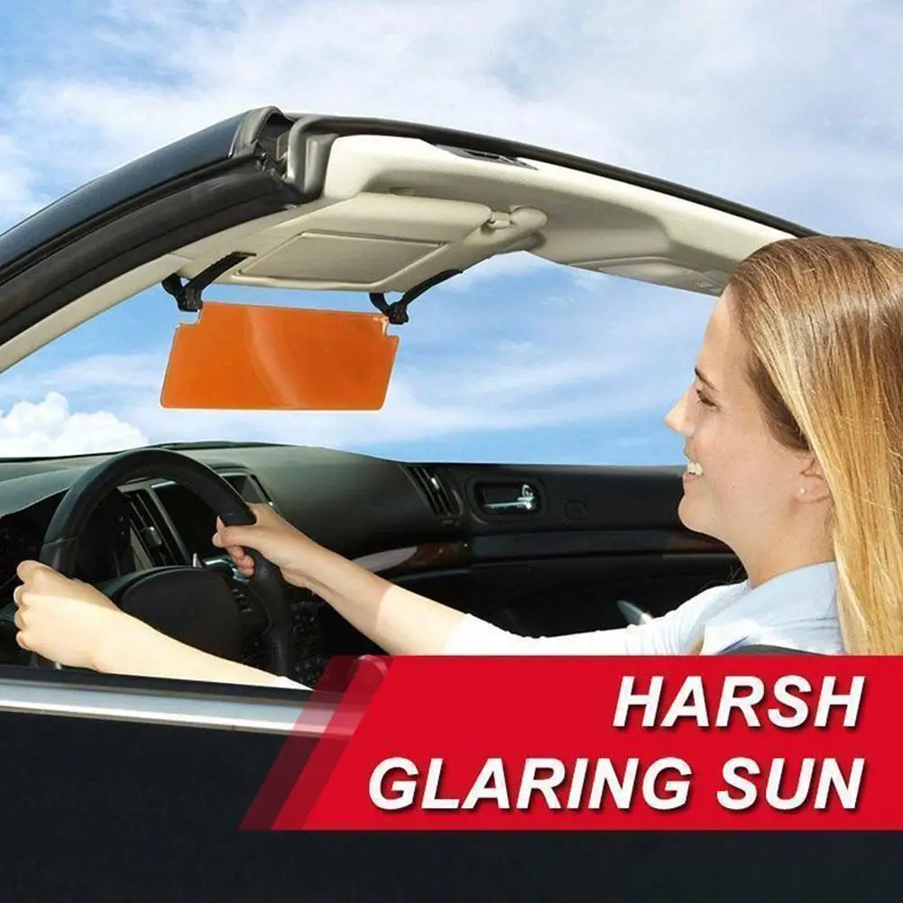 

Summer Car Supplies Car Sun Visor 29.5*9.5CM Car Anti-glare Goggles Car Day And Night Mirror
