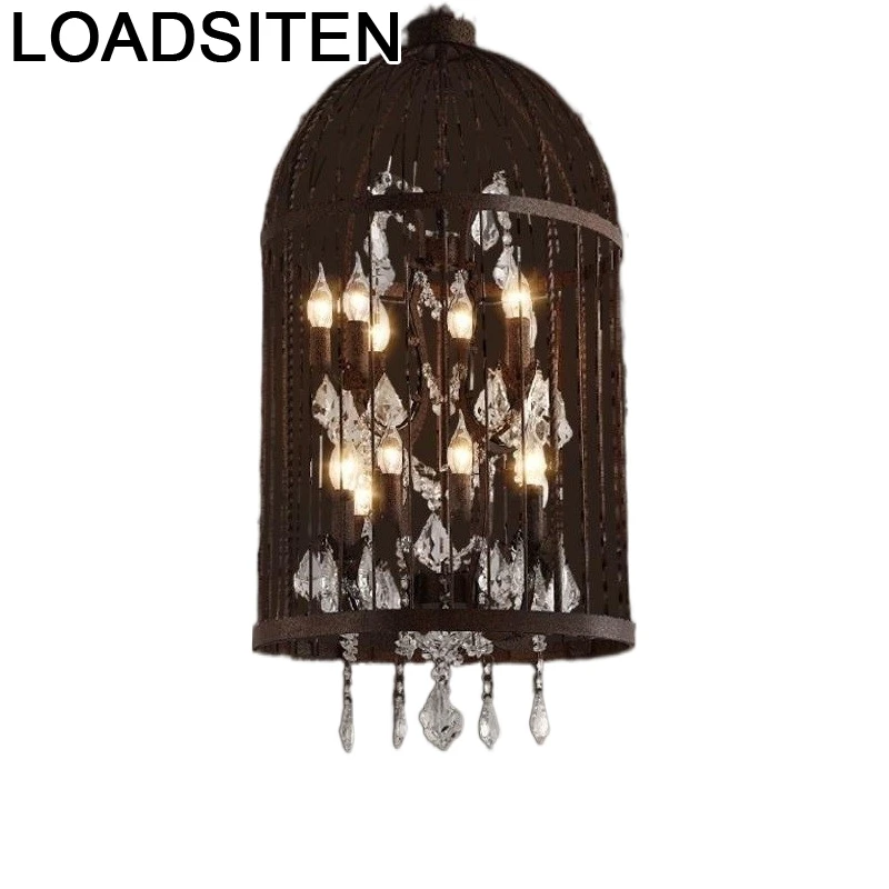 Lampen Crystal Hanglamp Industrieel Luminaria светильник на подтяжках для дома Lampara De Techo Colgante