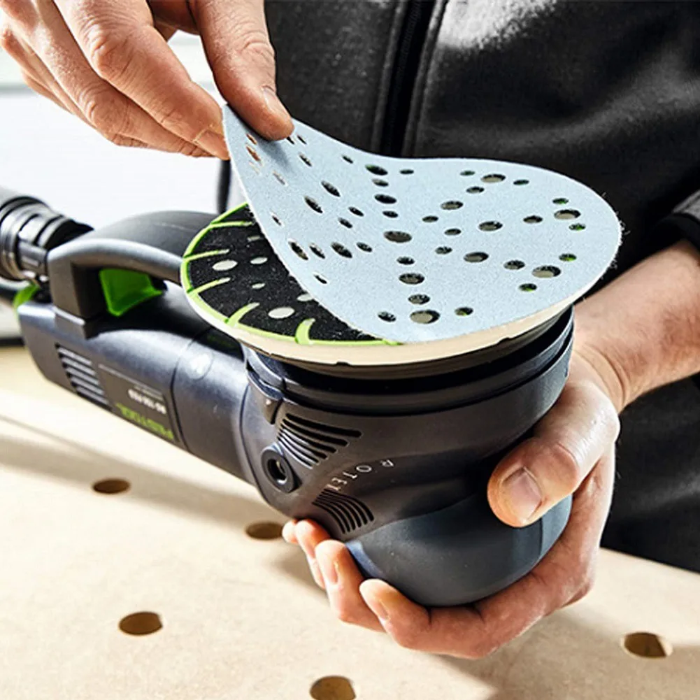 

6 Inch 48-Hole Back-up Sanding Pad 150mm Hard For Festool RO ES ETS WTS LEX LET Dry Mill Mill Disc To Throw Disc Sand Pad