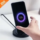 Вертикальная Беспроводная подставка для зарядного устройства Xiaomi, максимальная мощность 20 Вт, Qi, быстрая зарядка, подставка для телефона iPhone, Samsung S10, Mi 9, Mi 9 Pro