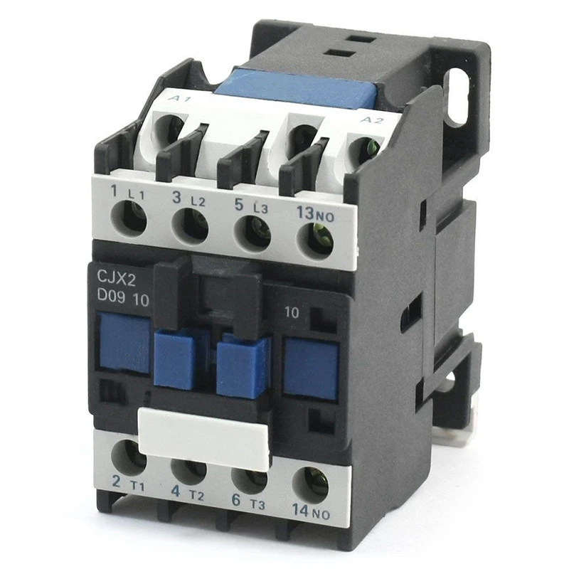 CJX2-0910 AC 220V Катушка 35 мм din-рейка монтажный электрический контактор | Инструменты