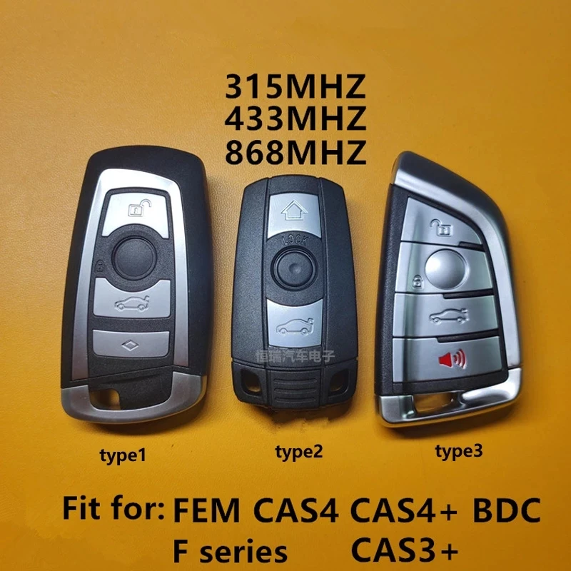 

For BMW 3 5 7 Series X3 X5 X6 X7 CAS4 CAS4+ CAS3 FEM BDC Car Intelligent Remote Key Car Keyless Smart Remote Key with ID49 Chip