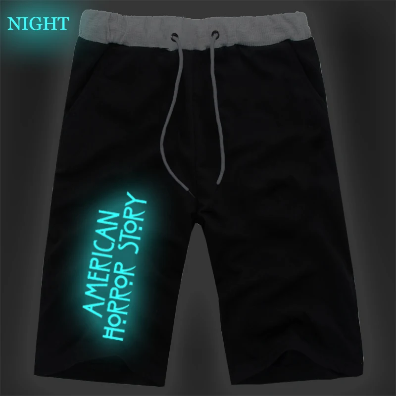 

Short Sweatpants American Horror Story Pattern Short Pants Mens Pants Sports Homme Streetwear Jogger Fitness Pants Casual Pants
