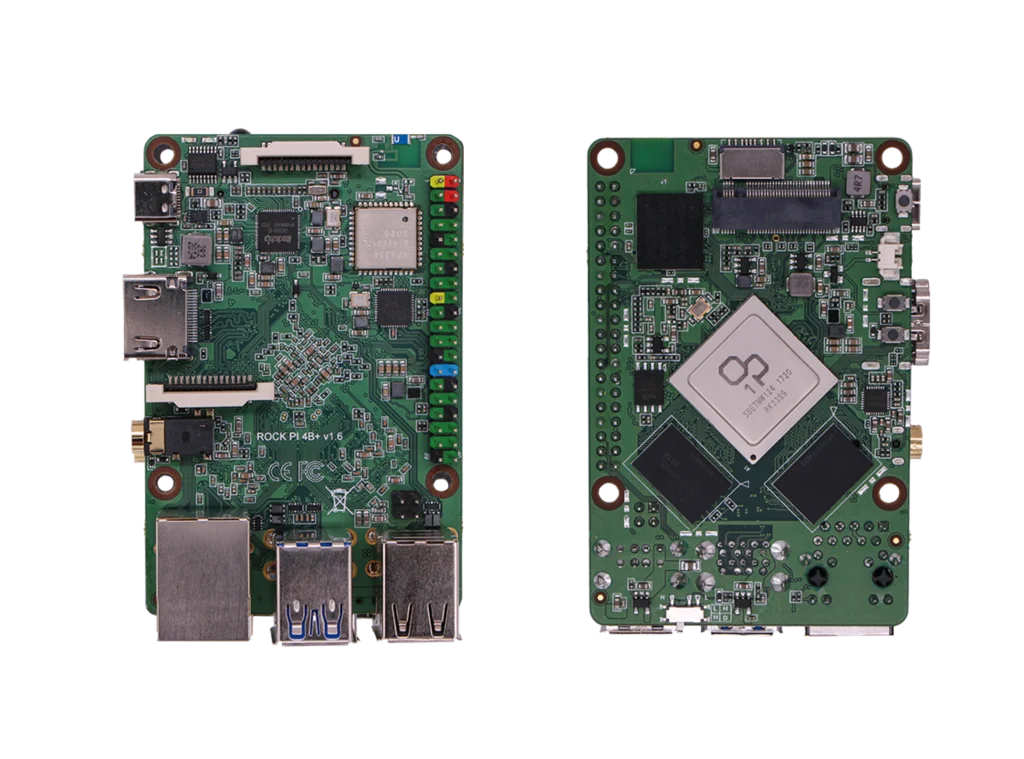 ROCK PI 4 Plus Модель B Rockchip RK3399 SBC/одноплатный компьютер (обновленная версия Rock Pi 4B) pi 4B +