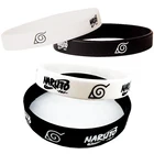 Силиконовый браслет с аниме Наруто, браслет для косплея Наруто, аксессуары для детей и мальчиков, игрушка для подарка на Рождество