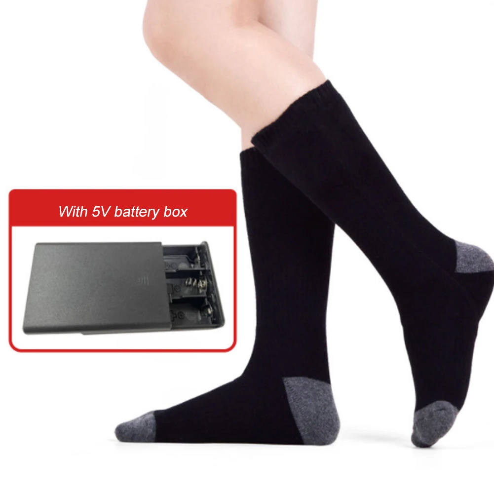 Носки с подогревом перезаряжаемые теплые носки быстрым нагревом 3 режимами
