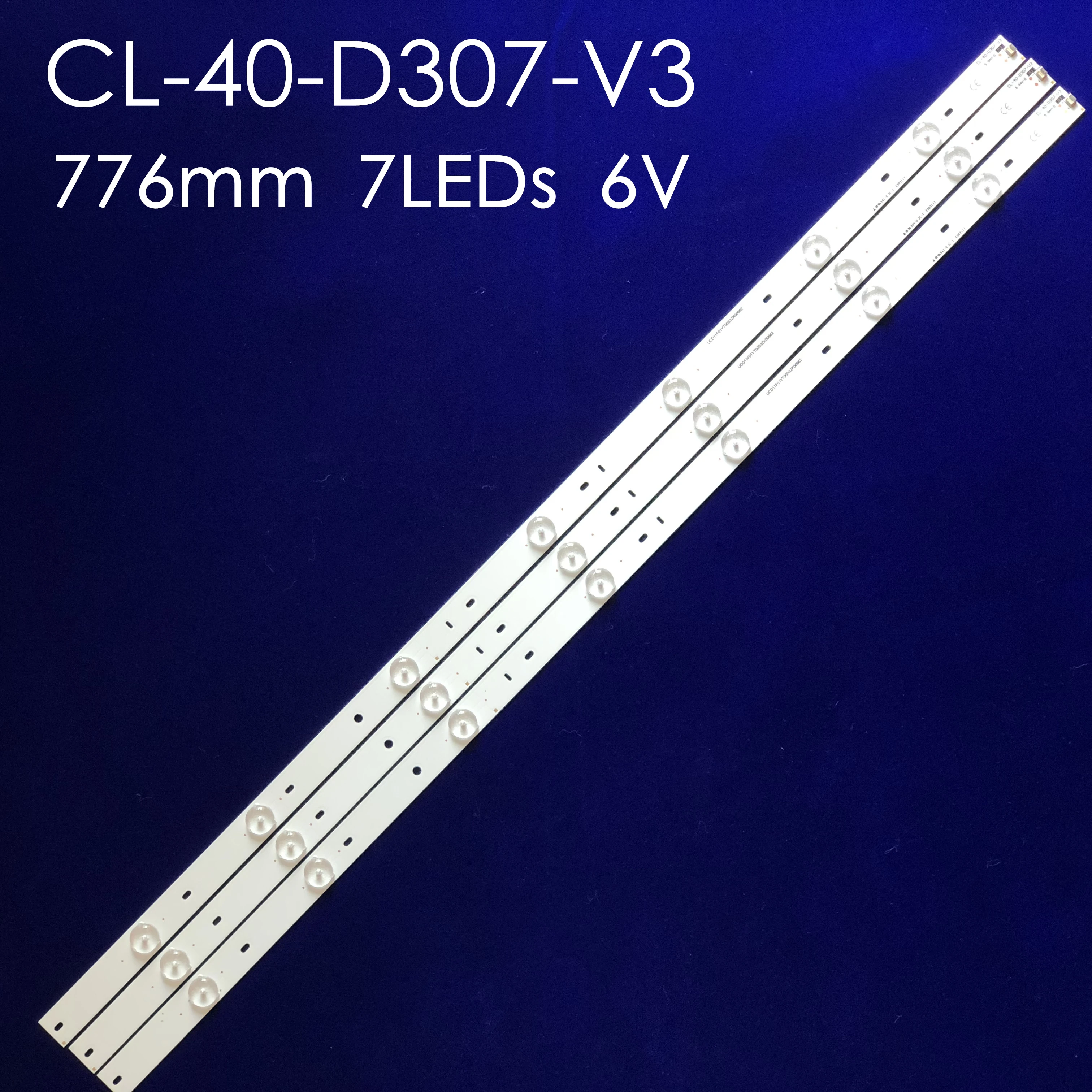 

LED Backlight Strip for 40" TPV TPT400LA-HM06 40PFL5708/F7 40PFL3188 40pfg4109 40phg4109 40PFT4109/60 40PFL3088H CL-40-D307-V3