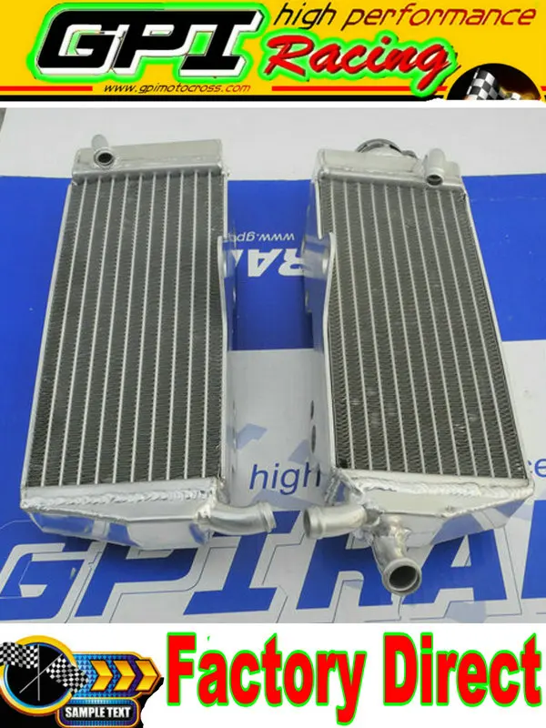 Алюминиевый радиатор для HONDA CR250 CR 250 CR250R 250R 90 91 1990 1991| |