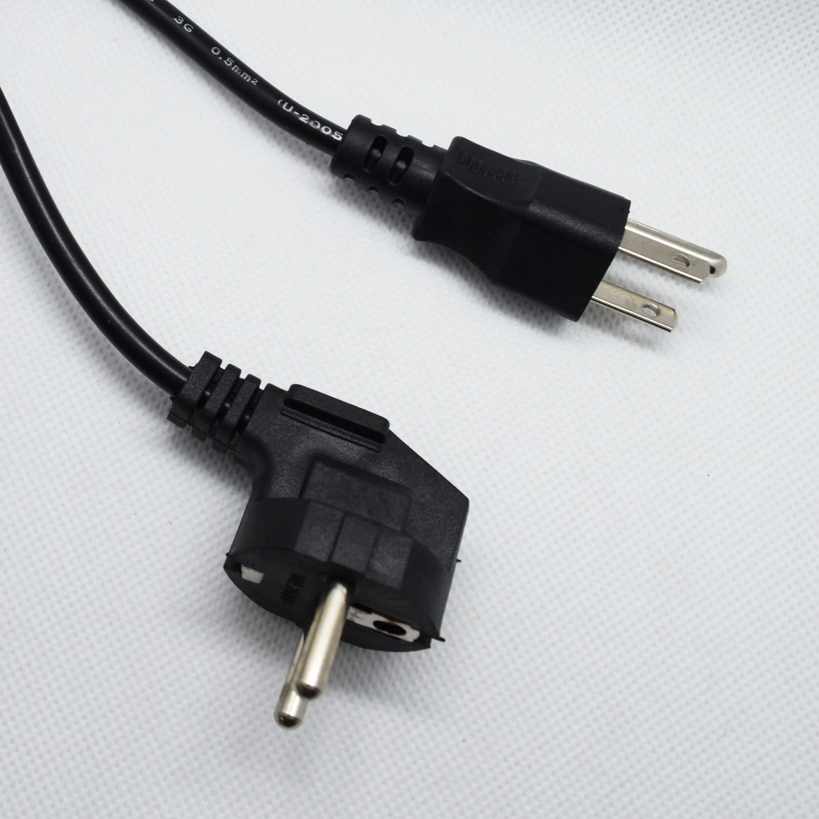 Шнур питания переменного тока с 3 зубцами вилка стандарта США и ЕС кабель для тату