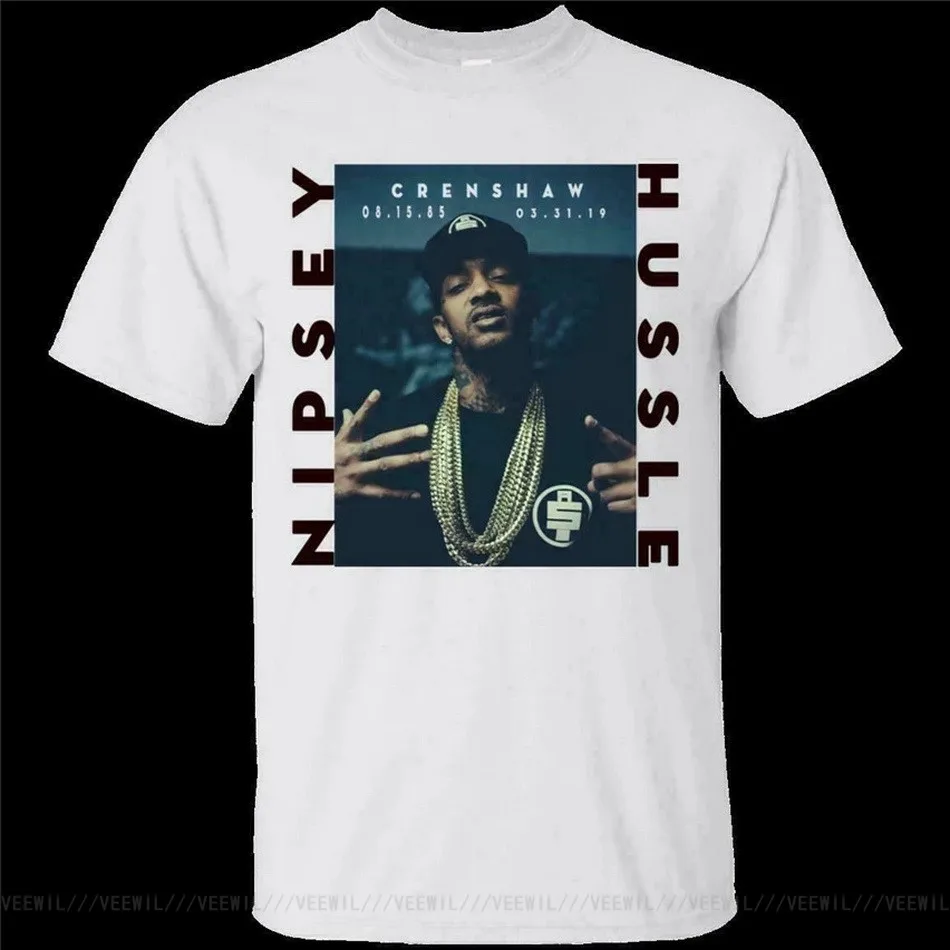 Nipsey Hussle Креншоу 1985 2020 футболка Черная Для мужчин S 5XL нам Быстрая доставка