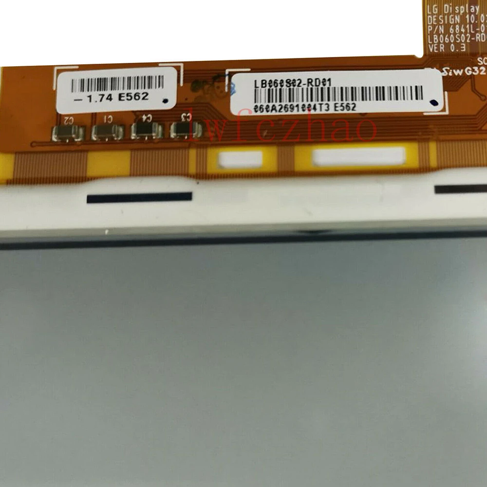 6 &quotLB060S02-RD01 E-ink для замены ЖК-экрана электронной книги