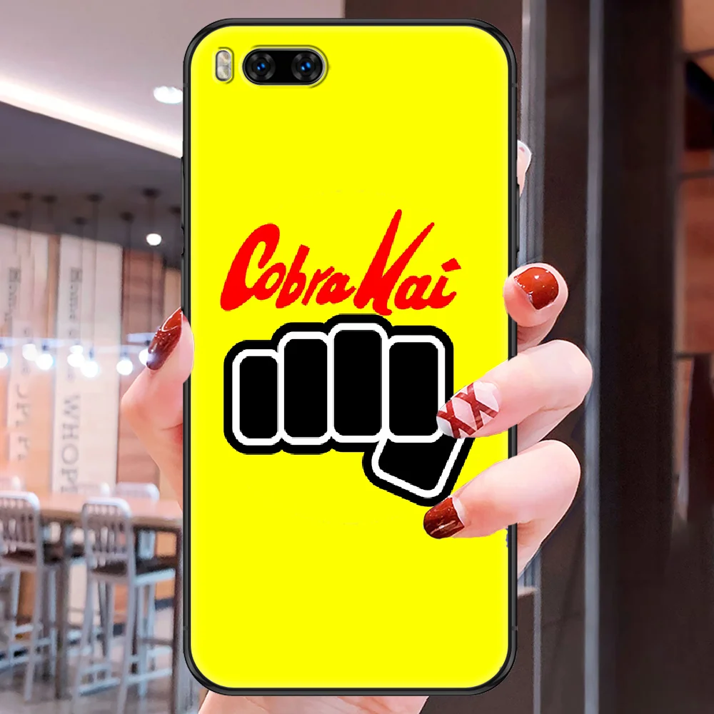 Чехол для телефона Cobra Kai TV Xiaomi Mi Max Note 3 A2 A3 8 9 9T 10 Lite Pro Ультрачерный мягкий prime trend coque