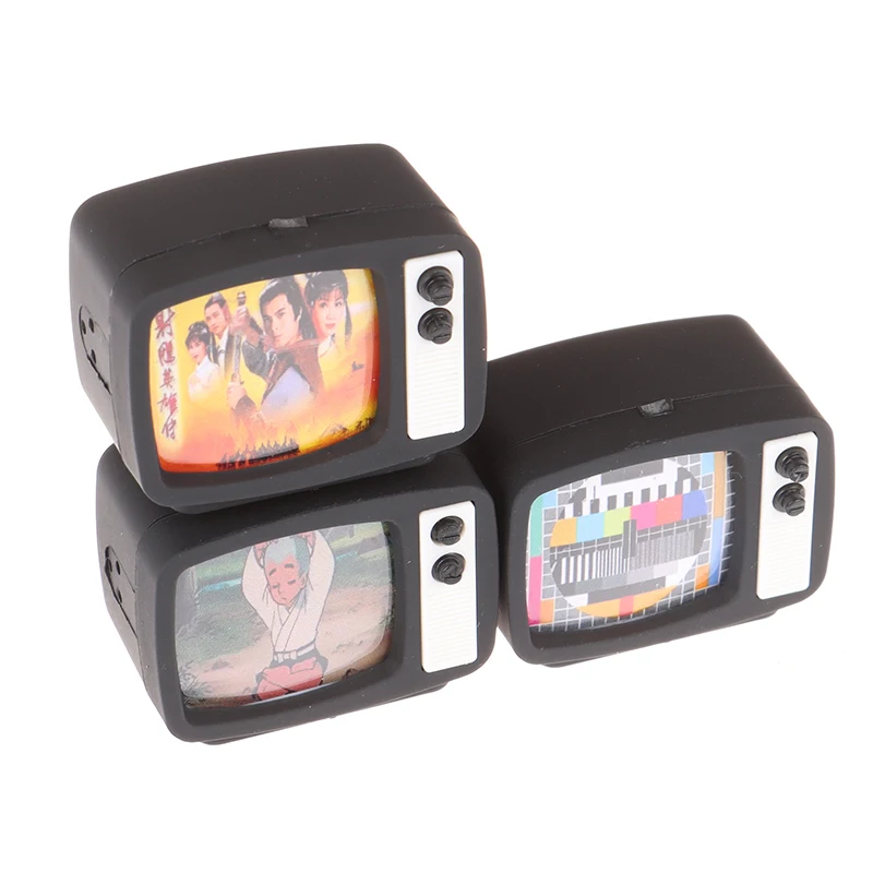Миниатюрный телевизор с плоским экраном для кукольного домика 1 шт. | Игрушки и