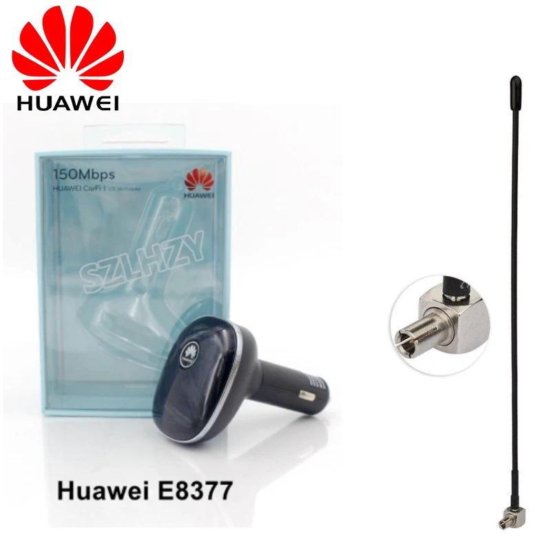 Huawei E8377 E8377s-153 4G LTE Hilink Carfi 150 Мбит/с Автомобильная wifi точка доступа с sim-картой+ антенна PKE5573 E5577