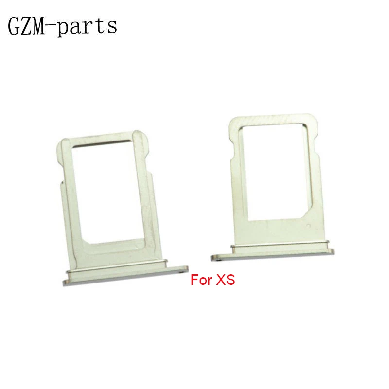 GZM parts 50 шт./лот одиночный держатель лотка с двумя sim картами слот для iPhone XS Max