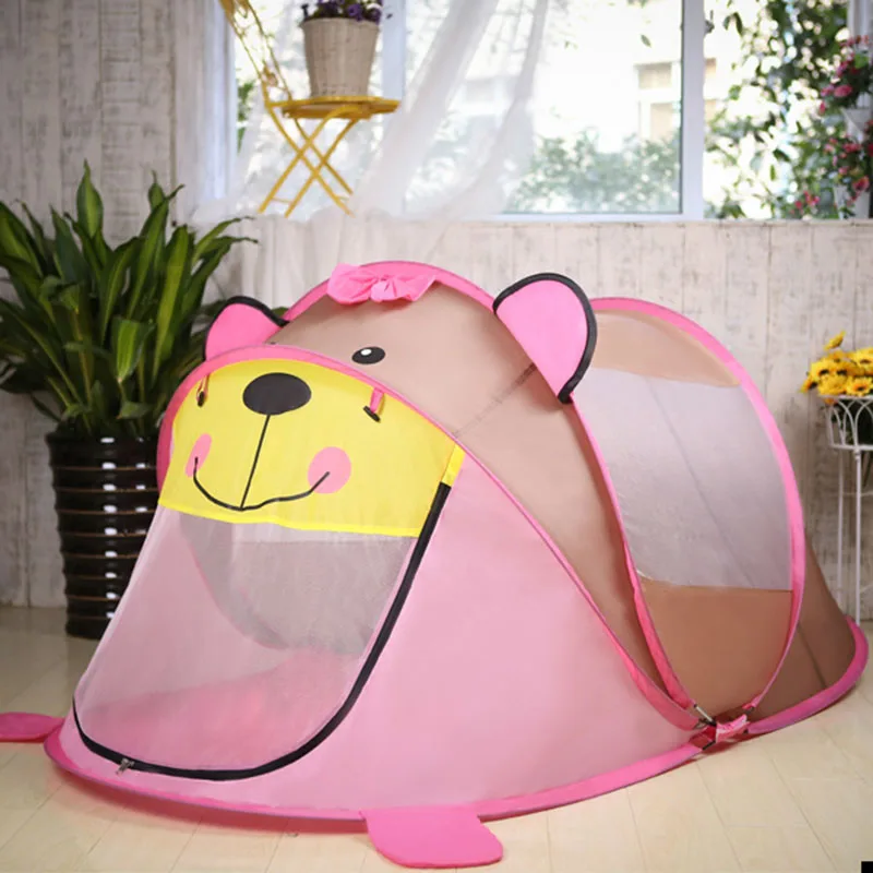 Палатка для детей портативная детская игровая палатка с изображением тигра