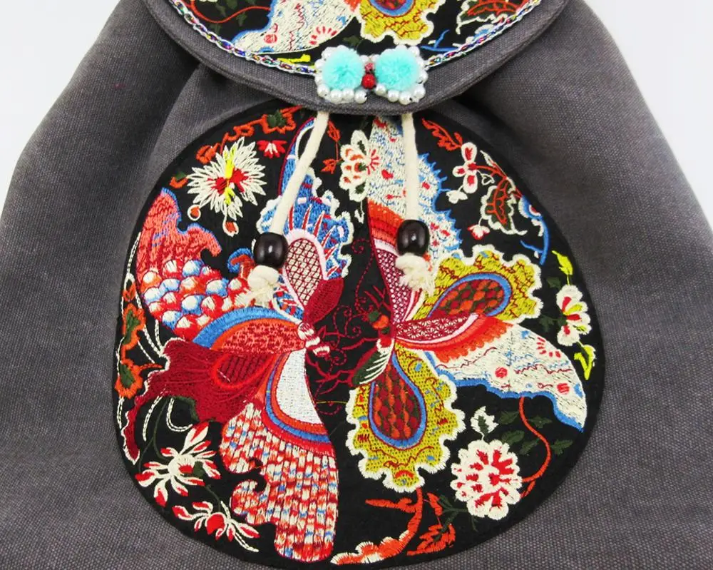 Этнический винтажный Hmong тайский индийский этнический Бохо хиппи рюкзак сумка |