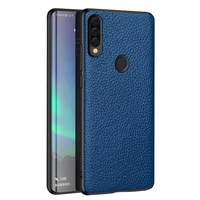 phone case for huawei nova 3 3i 3e 4e 5t 6 se 7i p smatr 2019 p10 cowhide litchi texture genuine leather cover