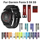 Ремешок быстросъемный для Garmin Fenix 6X 6 6S 5 5X 5S Plus 3HR, силиконовый ремешок для наручных часов Forerunner 945 935, 20 22 26 мм