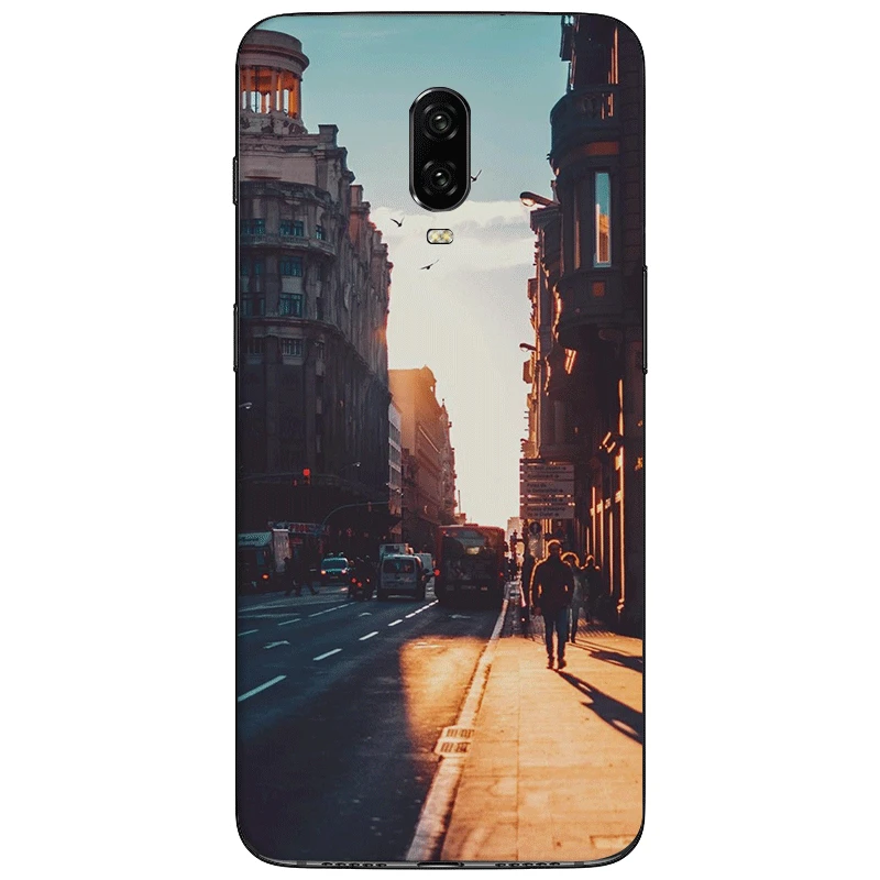 Чехол для мобильного телефона мягкий ТПУ oneplus 5 5T 6T 7 Pro задняя крышка защита милый