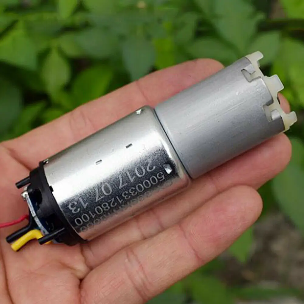 Мини планетарный мотор редуктор 396 DC 12V NdFeB 6 полюсный роторный редукционный