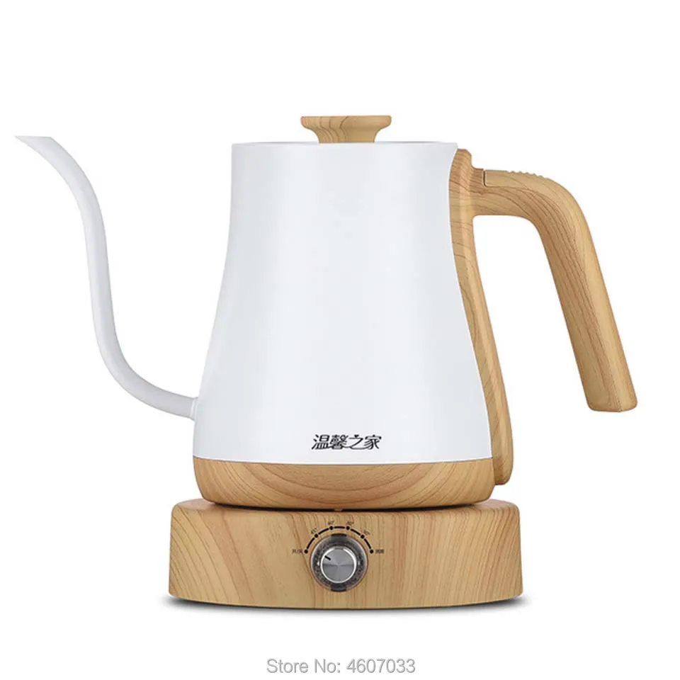 1L 316 Stainless Steel electric kettle coffee pot Variable frequency constant temperature control Gooseneck long nozzle teapot