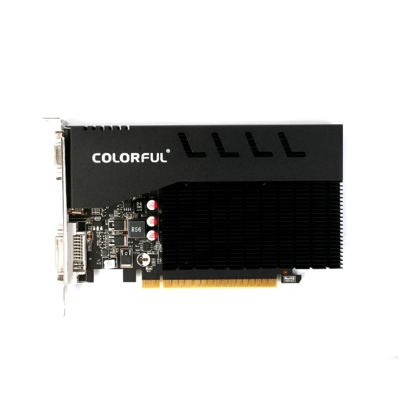 Видеокарта Colorful seven GT710 ice storm gd3 графическая карта shark - 1 GPU для игры в виде курицы |