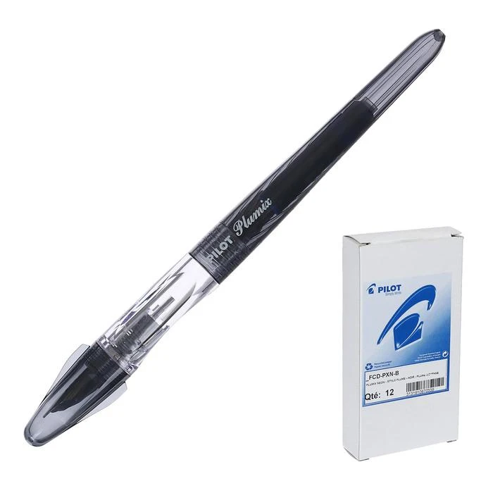Ручка перьевая Pilot PLUMIX NEON узел 0 58мм черная FCD-PXN (B) 5301689 | Канцтовары для офиса и дома