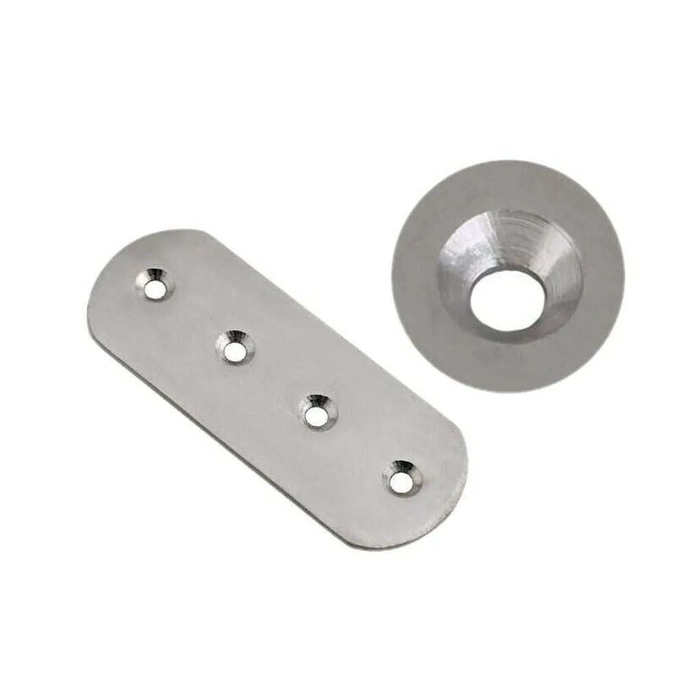 

Соединительный элемент с прямым углом из нержавеющей стали с винтами