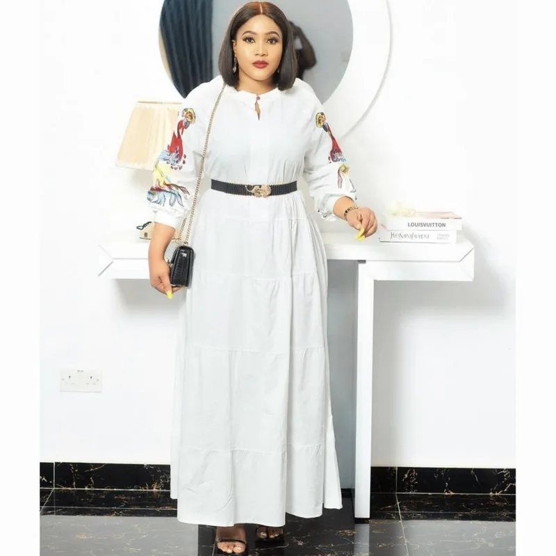 ИД Мубарак Кафтан Абая Дубай Турция мусульманское платье Исламская одежда макси